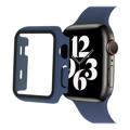 Apple Watch Series 7/8 Muovikotelo Panssarilasi - 9Hlla Panssarilasi - 9H - 45mm - Tummansininen