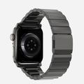 Apple Watch Series Ultra 2/Ultra/10/9/8/SE (2022)/7/SE/6/5/4/3/2/1 Tech-Protect SteelBand - ruostumattomasta teräksestä valmistettu hihna - 49mm/46mm/45mm/44mm/42mm - musta