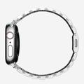 Apple Watch Series Ultra 2/Ultra/10/9/8/SE (2022)/7/SE/6/5/4/3/2/1 Tech-Protect SteelBand - ruostumattomasta teräksestä valmistettu hihna - 49mm/46mm/45mm/44mm/42mm