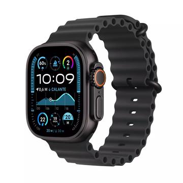 Apple Watch Ultra 2 LTE MX4P3DH/A - Titanium, musta ranneke, 49mm - musta