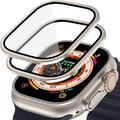 Apple Watch Ultra/Ultra 2 Hofi Glass Ring - karkaistu suojalasi - 49mm - 2 kpl - Titanium