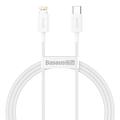 Baseus Superior Series USB-C / Lightning -kaapeli - 1m, 20W (Avoin pakkaus - Erinomainen) - valkoinen