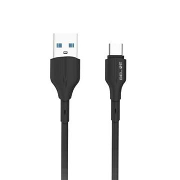 Beline BLNCBC01 25W USB-A / USB-C-kaapeli - 1m