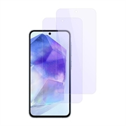 Samsung Galaxy A55 BlueDefend Anti-Blue Light karkaistu lasi näytönsuoja - 2 kpl.