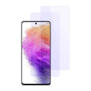 Samsung Galaxy A73 5G BlueDefend Anti-Blue Light karkaistu lasi näytönsuoja - 2 kpl.