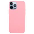 Candy Color iPhone 14 Pro TPU Suojakuori - Pinkki