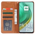 Card Set Xiaomi Mi 10T 5G/10T Pro 5G Lompakkokotelo - Ruskea