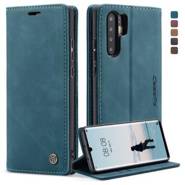 Caseme 013 Sarja Huawei P30 Pro Lompakkokotelo - Sininen