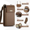 Caseme ME50 Universal Crossbody laukku RFID Protection - 4"-7.3" - Ruskea