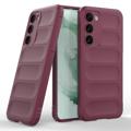 Rugged Sarja Samsung Galaxy S23 5G TPU Suojakuori - Viininpunainen