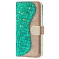 Croco Bling Series iPhone 14 Plus Lompakkokotelo