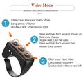 D01 Pro Bluetooth Fingertip Video Controller Tiktok Short Video Page Flipping Device Musiikki Media Smart Clicker - vaaleanpunainen väri