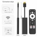 DCOLOR GD1 4K Android 11 TV Stick ja Chromecast - 2GB/16GB