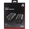 Deltaco Ethernet HDMI Extender - 120m, Cat6 - musta - musta