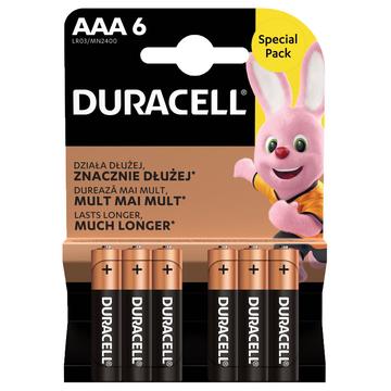 Duracell Basic LR03/AAA paristot - 6 kpl.