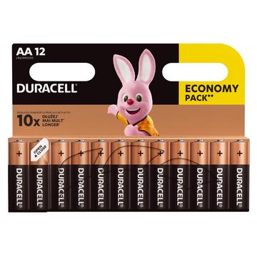 Duracell Basic LR6/AA alkaliparistot - 12 kpl.