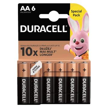 Duracell Basic LR6/AA paristot - 6 kpl.