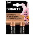 Duracell DuraLock C&B LR03/AAA paristot - 4 kpl.