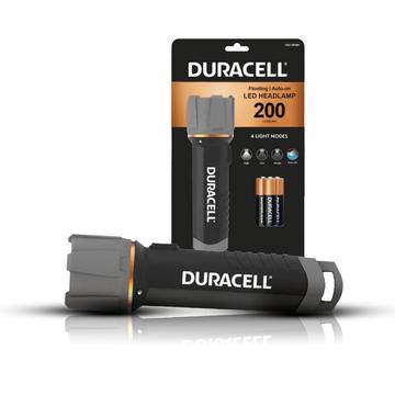 Duracell LED-taskulamppu 4 valomoodilla - 200lm