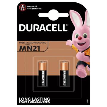 Duracell pitkäkestoinen 23A/MN21 akku 12V - 2 kpl.