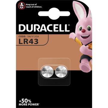 Duracell Mini G12/LR43 alkaliparistot - 2 kpl.