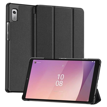 Dux Ducis Domo Lenovo Tab M9 Tri-Fold Smart Lompakkokotelo - Musta