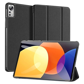 Dux Ducis Domo Xiaomi Pad 5 Pro 12.4 Tri-Fold Lompakkokotelo (Avoin pakkaus - Erinomainen) - Musta