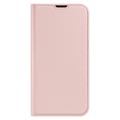 Dux Ducis Skin Pro iPhone 14 Lompakkokotelo - Pinkki