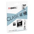 Emtec Classic Class 10 MicroSd-kortti - ECMSDM32GHC10CG - 32GB