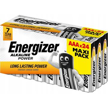 Energizer Alkaline Power LR03/AAA alkaliparistot - 24 kpl.