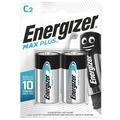 Energizer Max Plus LR14/C alkaliparistot - 2 kpl.