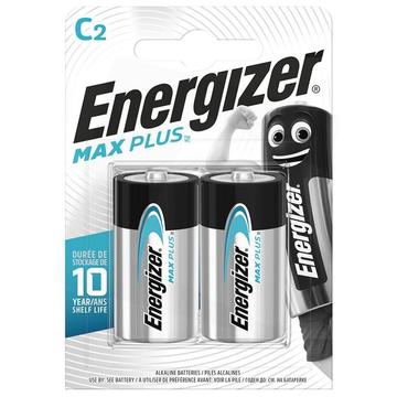 Energizer Max Plus LR14/C alkaliparistot - 2 kpl.