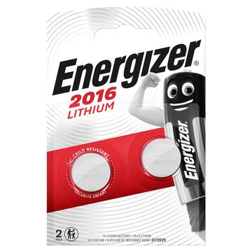 Energizer Mini CR2016 litiumparistot - 3V - 2 kpl.