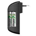 Energizer Pro -paristolaturi ja 4 x R6/AA -paristot