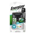 Energizer Pro -paristolaturi ja 4 x R6/AA -paristot