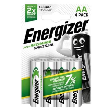 Energizer Recharge Power Plus ladattavat R6/AA paristot 1300mAh