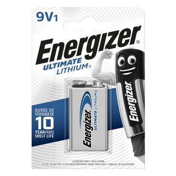 Energizer Ultimate Lithium 6F22/9V akku