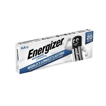 Energizer Ultimate Lithium LR6/AA paristot - 10 kpl.