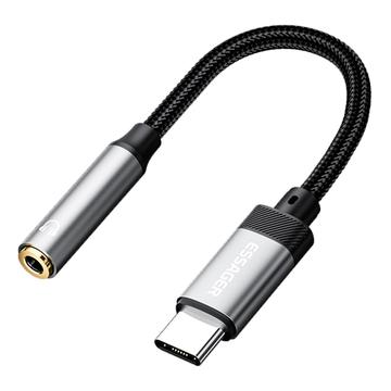 Essager Type-C ja 3.5mm audiosovitin - 12cm