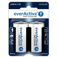 EverActive Pro LR20/D alkaliparistot 17500mAh - 2 kpl.