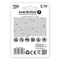 EverActive RCR123/16340 ladattava akku microUSB-portilla 700mAh