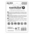 EverActive Silver Line EVHRL6-2000 ladattavat AA-paristot 2000mAh - 2 kpl.