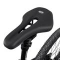 Exercise Bike Seat Cushion Shock Absorbing Replacement Padded Hollow Design Bicycle Saddle