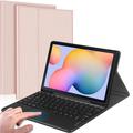 Samsung Galaxy Tab S6 Lite 2020/2022/2024 Bluetooth-näppäimistökotelo Kosketuslevyllä - Pinkki