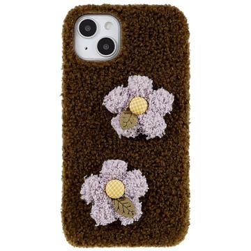 Fluffy Flower Sarja iPhone 14 TPU Suojakuori