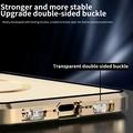 iPhone 15 Pro Max Asia Kaksipuolinen HD karkaistu lasi Puhelimen suojus yhteensopiva MagSafe - sininen - sininen