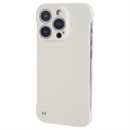 iPhone 13 Pro Max Kehyksetön Muovikotelo - Valkoinen