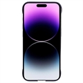 iPhone 14 Pro Max Kehyksetön Muovikotelo - Tummanvioletti