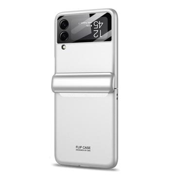 GKK magneettikotelo Samsung Galaxy Z Flip4 - Valkoinen