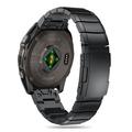 Garmin Fenix 5/6/6 Pro/7/8/E Tech-Protect SteelBand - ruostumattomasta teräksestä valmistettu hihna - 47mm